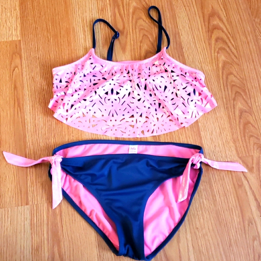 Justice two piece bathing suit